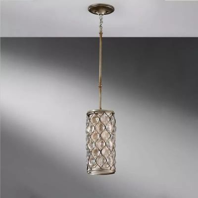Elstead Lighting Lucia lampa wisząca 1x60 W oksydowane srebro FE-LUCIA-P-D
