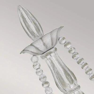 Elstead Lighting Maryville kinkiet 2x60 W przecierany szary FE-MARYVILLE2