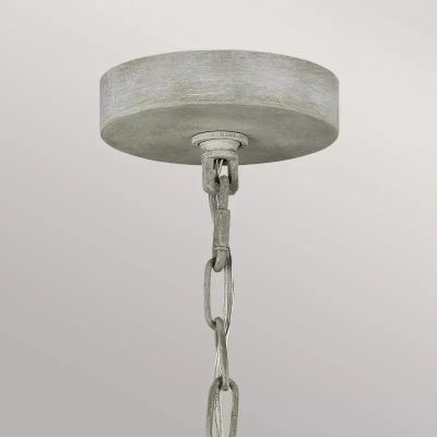 Elstead Lighting Maryville lampa wisząca 3x60 W przecierany szary FE-MARYVILLE3