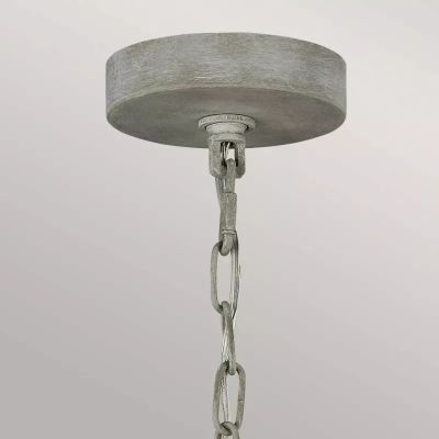Elstead Lighting Maryville lampa wisząca 6x60 W przecierany szary FE-MARYVILLE6
