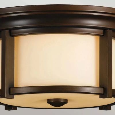Elstead Lighting Merrill plafon zewnętrzny 1x60 W brązowy FE-MERRILL-F