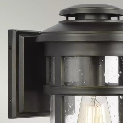 Elstead Lighting Newport kinkiet zewnętrzny 1x60 W czarny FE-NEWPORT-M-ANBZ