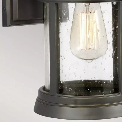 Elstead Lighting Newport kinkiet zewnętrzny 1x60 W czarny FE-NEWPORT-M-ANBZ