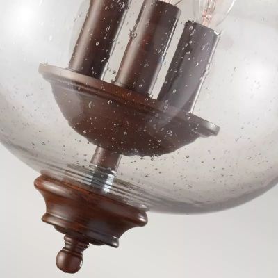 Elstead Lighting Pickering Lane lampa podsufitowa 3x40 W brązowa FE-PICKERING-LANE-SF