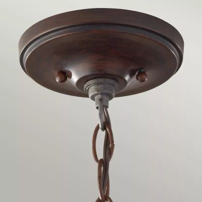 Elstead Lighting Pickering Lane lampa podsufitowa 3x40 W brązowa FE-PICKERING-LANE-SF