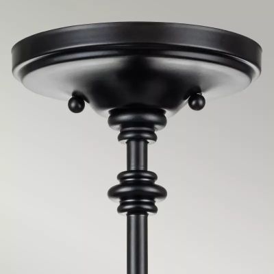 Elstead Lighting Pickering Lane lampa podsufitowa 3x40 W czarna FE-PICKERING-LANE-SF-BLK
