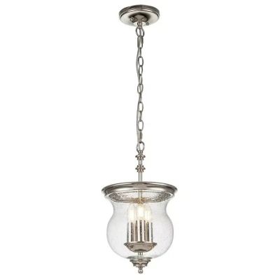 Elstead Lighting Pickering Lane lampa podsufitowa 3x40 W polerowany nikiel FE-PICKERING-LANE-SF-PN