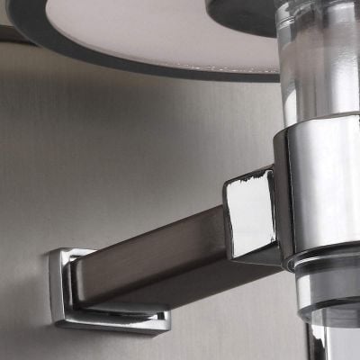 Elstead Lighting Prospect Park kinkiet 1x60 W chrom-nikiel satynowy FE-PROSPECT-PARK1