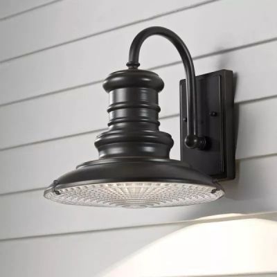 Elstead Lighting Redding Station kinkiet zewnętrzny 1x60 W ciemny brąz FE-REDDING2-M-RB