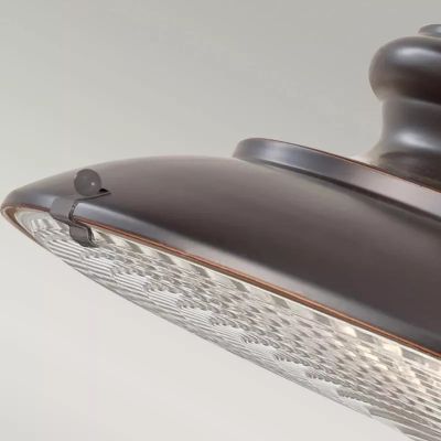 Elstead Lighting Redding Station lampa wisząca 1x60 W ciemny brąz FE-REDDING8-M-RB