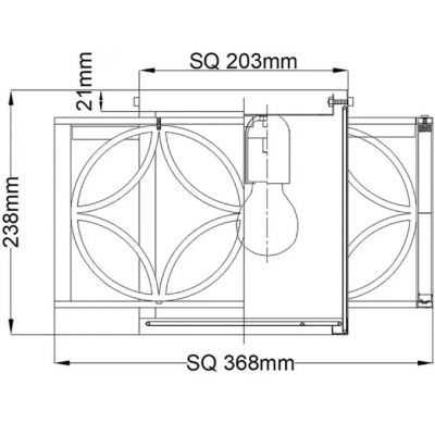 Elstead Lighting Remy plafon 2x60 W klasyczny brąz/paryskie złoto FE-REMY-F