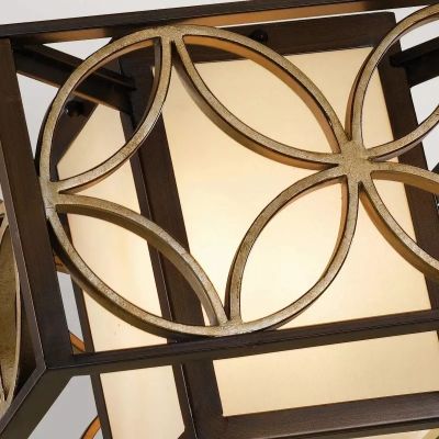 Elstead Lighting Remy plafon 2x60 W klasyczny brąz/paryskie złoto FE-REMY-F
