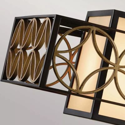 Elstead Lighting Remy lampa wisząca 4x60 W klasyczny brąz/paryskie złoto FE-REMY-P-A