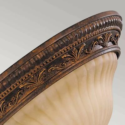 Elstead Lighting Sonoma Valley plafon 2x60 W szylkretowy FE-SONOMAVALLEY-F