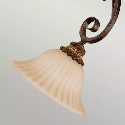 Elstead Lighting Sonoma Valley lampa wisząca 1x60 W szylkretowa FE-SONOMAVALLEY-P