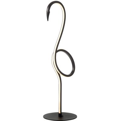 Elstead Lighting Flamingo lampa stołowa 1x6 W czarna FLAMINGO-TL-BLK