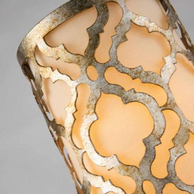 Elstead Lighting Arabella lampa wisząca 1x60 W postarzane złoto GN-ARABELLA-MP