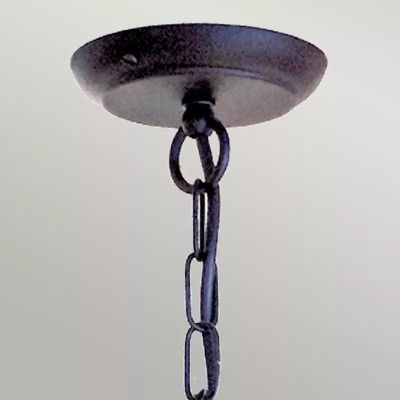 Elstead Lighting Chartwell lampa wisząca 5x60 W czarna CH5-BLACK