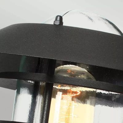 Elstead Lighting Helsingor kinkiet zewnętrzny 1x60 W czarny HELSINGOR-BK