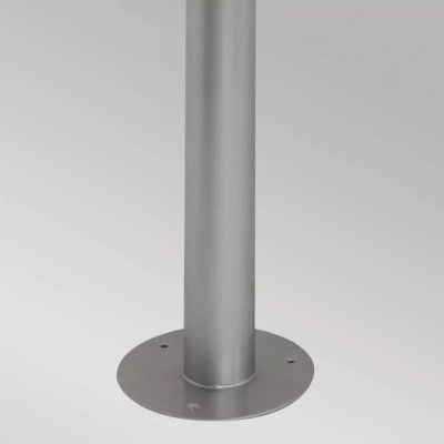 Elstead Lighting Helsingor lampa stojąca zewnętrzna 1x60 W srebrna HELSINGOR-BOL-SL
