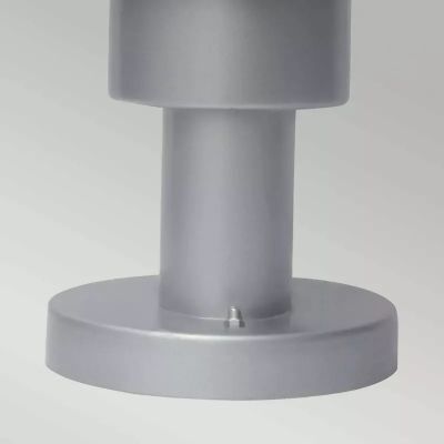 Elstead Lighting Helsingor lampa stojąca zewnętrzna 1x60 W srebrna HELSINGOR-PED