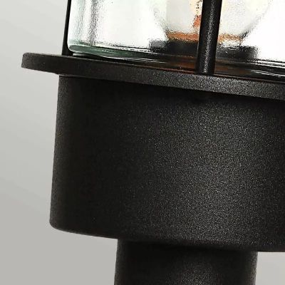 Elstead Lighting Helsingor lampa stojąca zewnętrzna 1x60 W czarna HELSINGOR-PED-BK