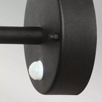 Elstead Lighting Helsingor kinkiet zewnętrzny 1x60 W z czujnikiem ruchu czarny HELSINGOR-PIR-BK