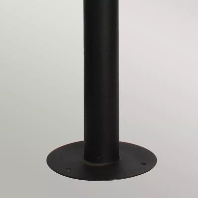 Elstead Lighting Helsingor lampa stojąca zewnętrzna 1x60 W z czujnikiem ruchu czarna HELSINGOR-PIR-BOL-BK