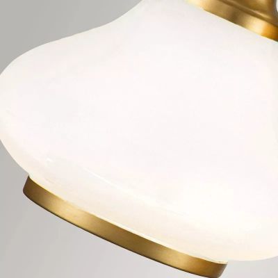 Elstead Lighting Ainsley kinkiet 3x3 W szczotkowany mosiądz HK-AINSLEY3-BATH-BB