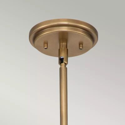 Elstead Lighting Amelia lampa wisząca 1x60 W mosiądz HK-AMELIA-P-M-HB