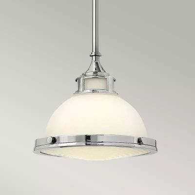 Elstead Lighting Amelia lampa wisząca 1x60 W chrom HK-AMELIA-P-S-CM
