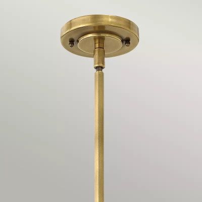 Elstead Lighting Amelia lampa wisząca 1x60 W brązowa HK-AMELIA-P-S-RB