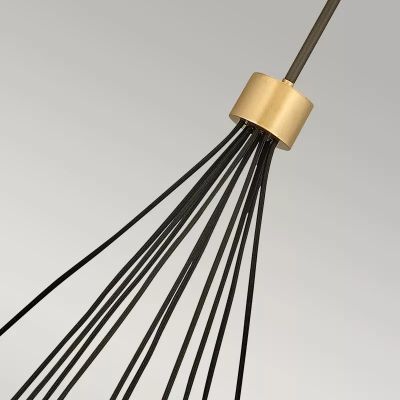 Elstead Lighting Astrid lampa wisząca 11x60 W złota-brązowa HK-ASTRID-11P