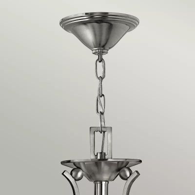 Elstead Lighting Bolla lampa wisząca 3x60 W nikiel HK-BOLLA3