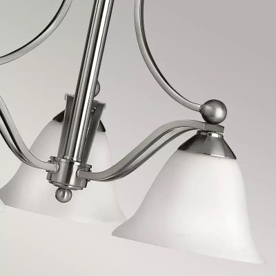 Elstead Lighting Bolla lampa wisząca 3x60 W nikiel HK-BOLLA3