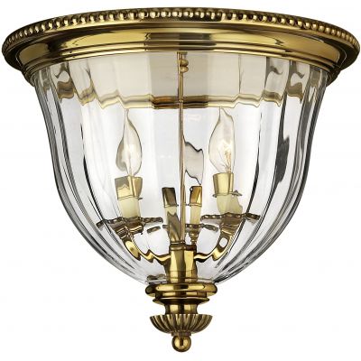 Elstead Lighting Cambridge plafon 2x60 W mosiądz oksydowany HK-CAMBRIDGE-F-B