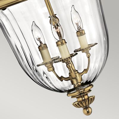 Elstead Lighting Cambridge lampa wisząca 3x60 W mosiądz oksydowany HK-CAMBRIDGE-P-S