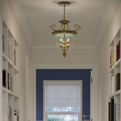 Elstead Lighting Cambridge lampa wisząca 3x60 W mosiądz oksydowany HK-CAMBRIDGE-P-S