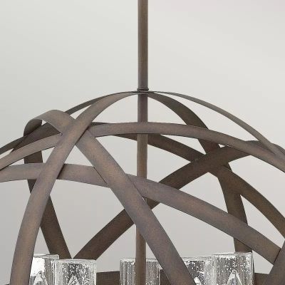 Elstead Lighting Carson lampa wisząca zewnętrzna 5x40 W żelazo HK-CARSON-5P
