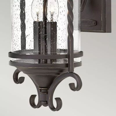 Elstead Lighting Casa kinkiet zewnętrzny 2x40 W czarny HK-CASA-M