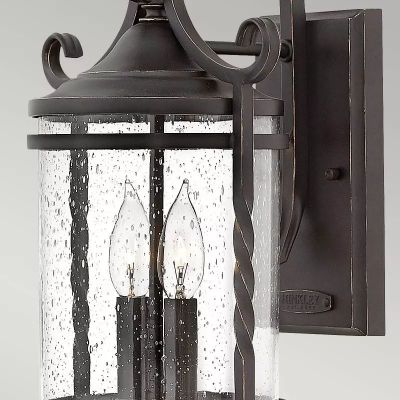 Elstead Lighting Casa kinkiet zewnętrzny 2x40 W czarny HK-CASA-M