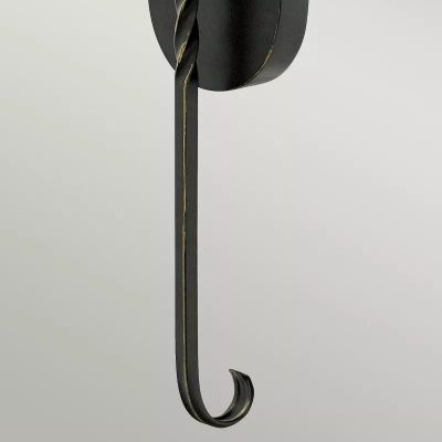 Elstead Lighting Casa kinkiet zewnętrzny 1x60 W czarny HK-CASA1