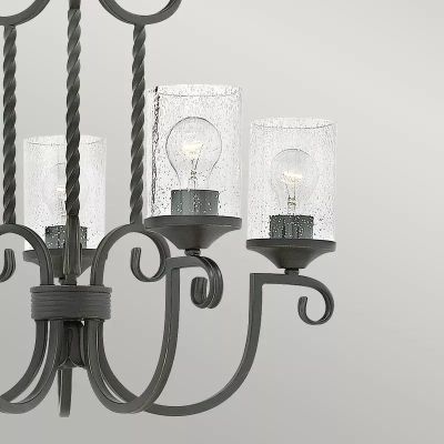 Elstead Lighting Casa lampa wisząca 5x60 W czarna HK-CASA5