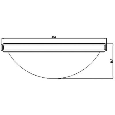 Elstead Lighting Collier plafon 3x40 W stary mosiądz HK-COLLIER-F-M