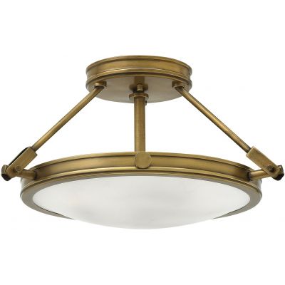 Elstead Lighting Collier lampa podsufitowa 3x40 W stary mosiądz HK-COLLIER-SF-S