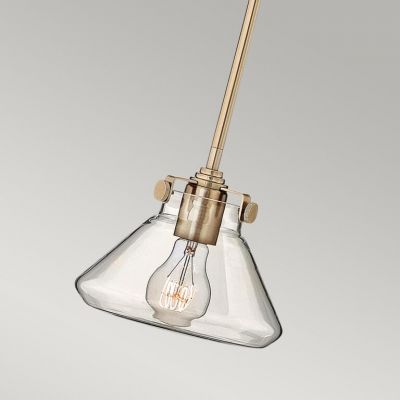 Elstead Lighting Congress lampa wisząca 1x60 W szczotkowany karmel HK-CONGRESS-P-A-BC