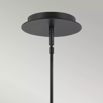 Elstead Lighting Dax lampa wisząca 1x8 W czarna HK-DAX-MP-BK