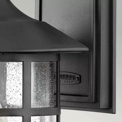 Elstead Lighting Freeport kinkiet zewnętrzny 1x60 W czarny HK-FREEPORT2-L-TBK