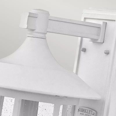 Elstead Lighting Freeport kinkiet zewnętrzny 1x60 W biały HK-FREEPORT2-L-TWH