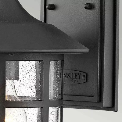 Elstead Lighting Freeport kinkiet zewnętrzny 1x40 W czarny HK-FREEPORT2-M-TBK